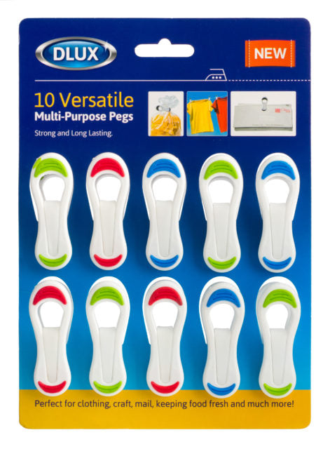 DLUX VERSATILE MULTI PURPOSE PEGS 10/PK. Z68301 \\\KD15593