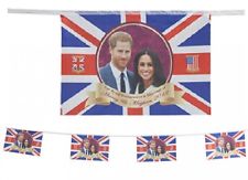 ROYAL COUPLE WEDDING 20 INCH BUNTING WITH 10PCS 12 X 8 FLAGS. PI161005 \\\KD15597