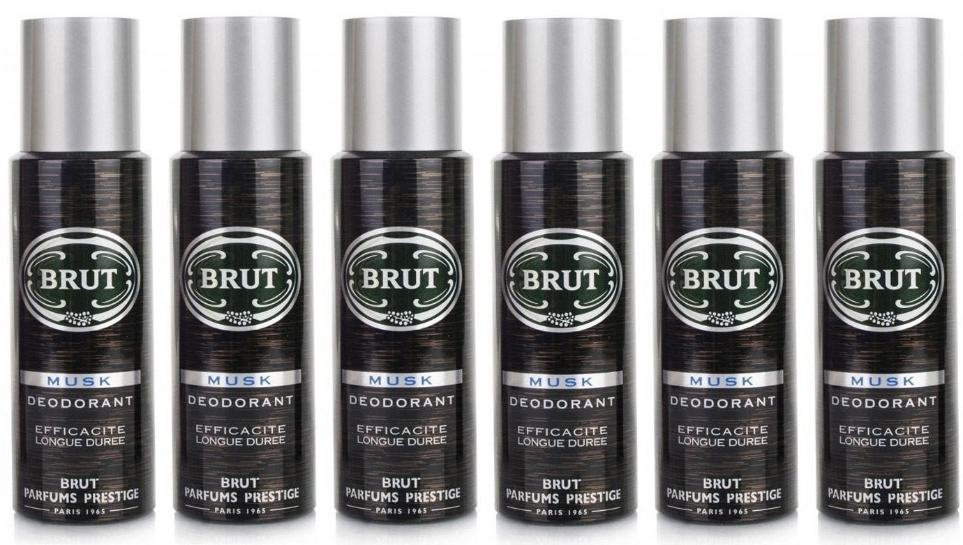 BRUT DEO SPRAY 200ML MUSK 6/PK. PTCGBRU011 \\\KD15620
