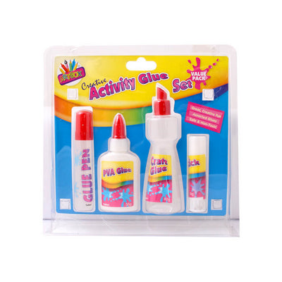 CREATIVE ACTIVITY 4 PIECE GLUE SET. TA6004 \\\KD15630