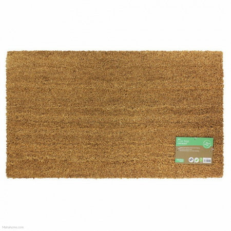 JVC PLAIN COIR PVC BACKED DOOR MAT INDOOR/OUTDOOR 40X70CM. 02-242 \\\KD15637