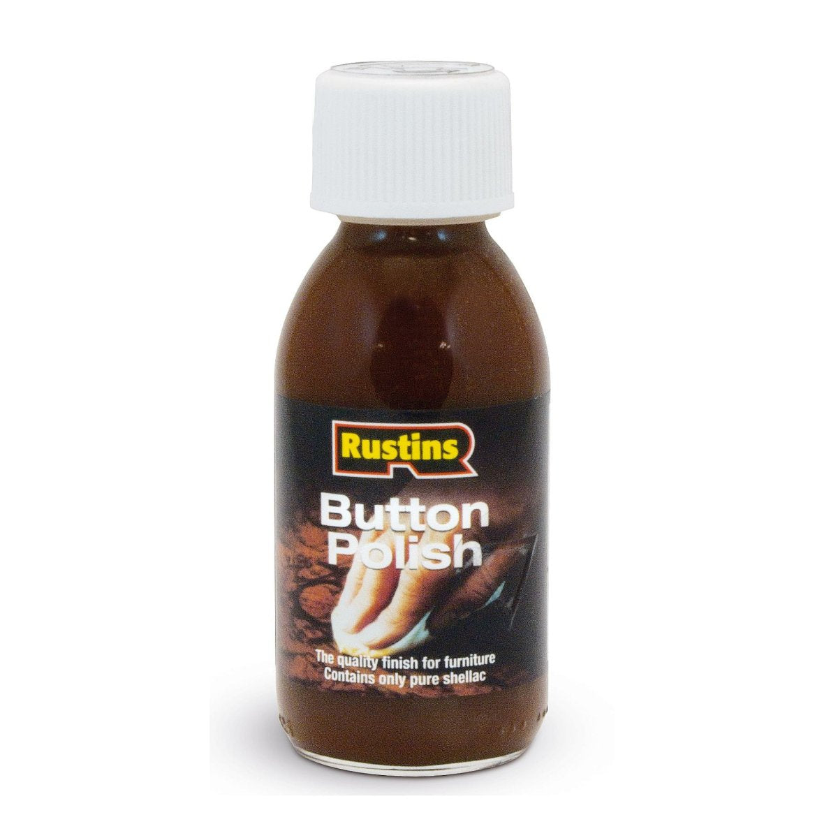 RUSTINS BUTTON POLISH 125ML. BUTP125 \\\KD15673