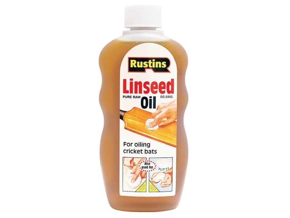 RUSTINS PURE RAW LINSEED OIL 300ML. LINS300 \\\KD15693