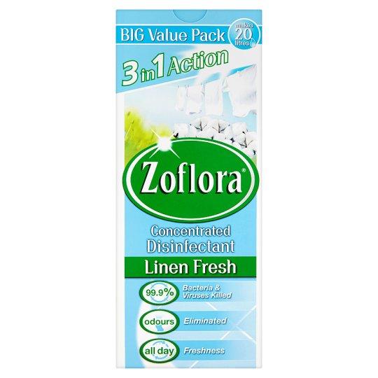 ZOFLORA 3 IN 1 ANTI BACTERIAL DISINFECT CLEANER  500ML LINEN FRESH \\\KD15702