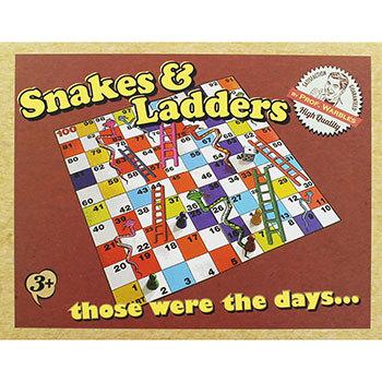 RETRO SNAKE & LADDER GAME. D10045 \\\KD15728