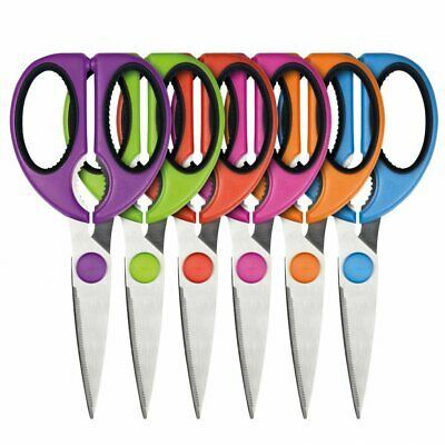 TAYLORS EYE WITNESS SOFT GRIP KITCHEN SCISSORS ASSORTED COLOUR. SSKS043 \\\KD15793
