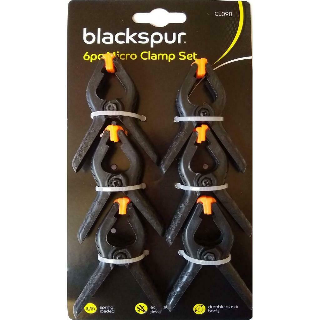 BLACKSPUR MICRO CLAMP SET 6/PK. CL098 \\\KD15920
