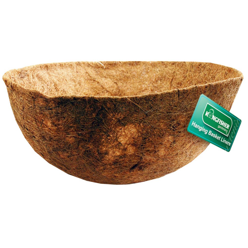16 INCH BOWL SHAPED COCO HANGING BASKET LINER. HBLC16 \\\KD15931