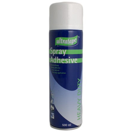RHINO HEAVY DUTY SPRAY ADHESIVE 500ML. RT0590-HDUTY \\\KD15933