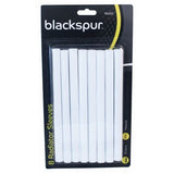 BLACKSPUR RADIATOR PIPE COVER SLEEVES 15MM WHITE PACK OF 8. RS200 \\\KD15940