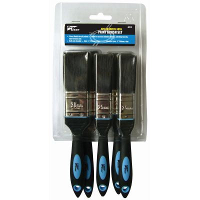 BLACKSPUR NO BRISTLE LOSS PAINT BRUSH SET 5/PK. ZZ110 \\\KD15968