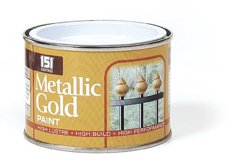 151 PAINT VARNISH COATING TIN METALLIC GOLD PAINT 180ML. DY018A \\\KD16001