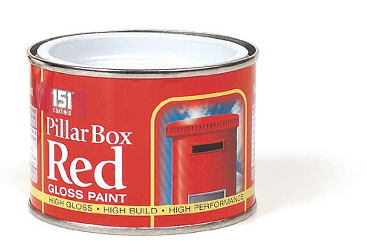 151 PAINT VARNISH COATING TIN PILLARBOX RED GLOSS PAINT 180ML. DY021A \\\KD16004