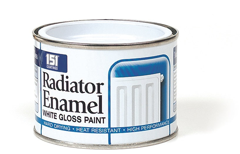 151 PAINT VARNISH COATING TIN RADIATOR ENAMEL WHITE GLOSS. DY023A \\\KD16006