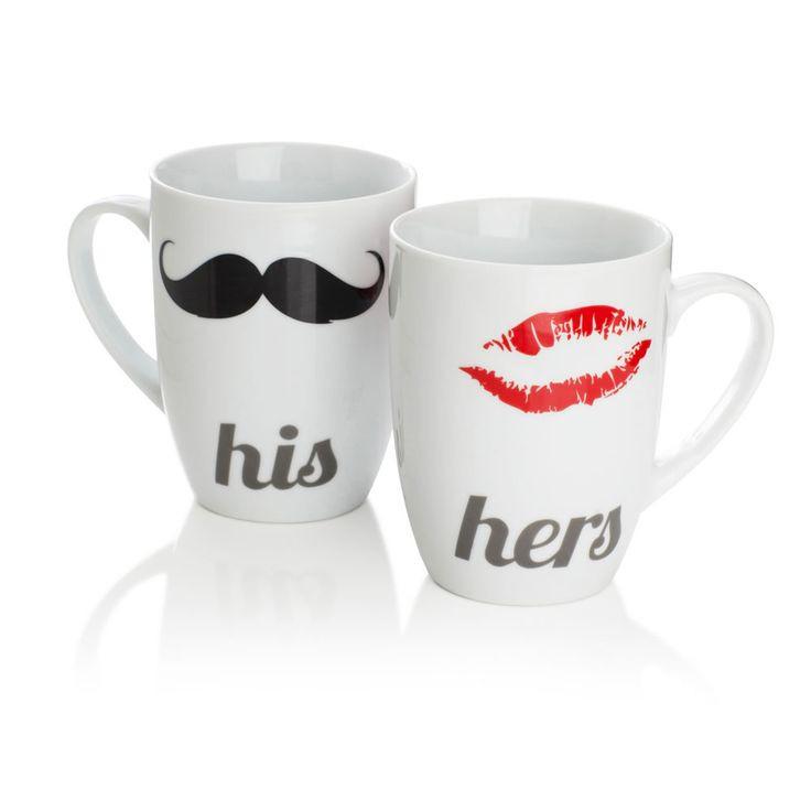 HIS & HERS ASSORTED SINGLE MUGS. 179098 \\\KD16151