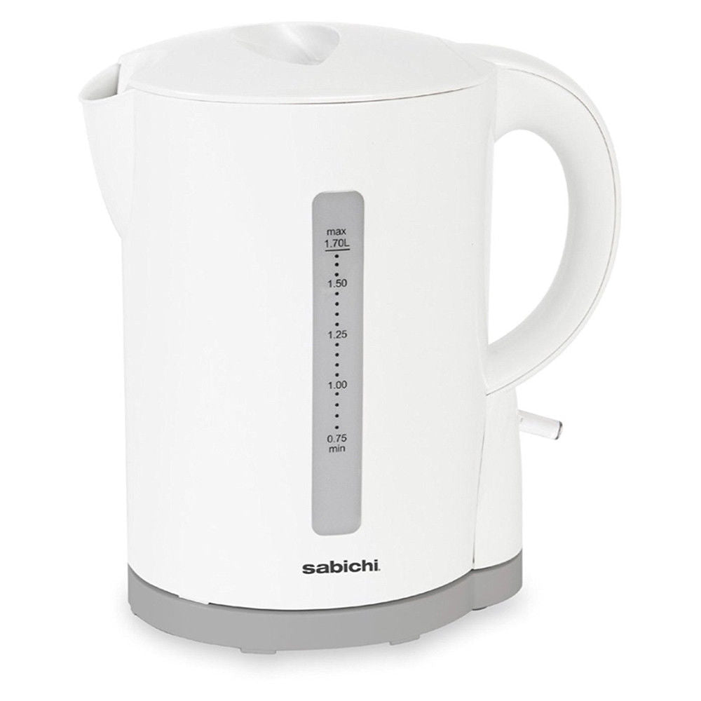 SABICHI WHITE 1.7 LITRE KETTLE. 200709 \\\KD16153