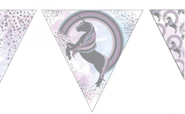 UNICORN DIY BUNTING 15 X 15. UN0014 \\\KD16192