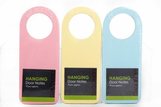 DOOR HANGING NOTES PACK OF 70. ST7181 \\\KD16196