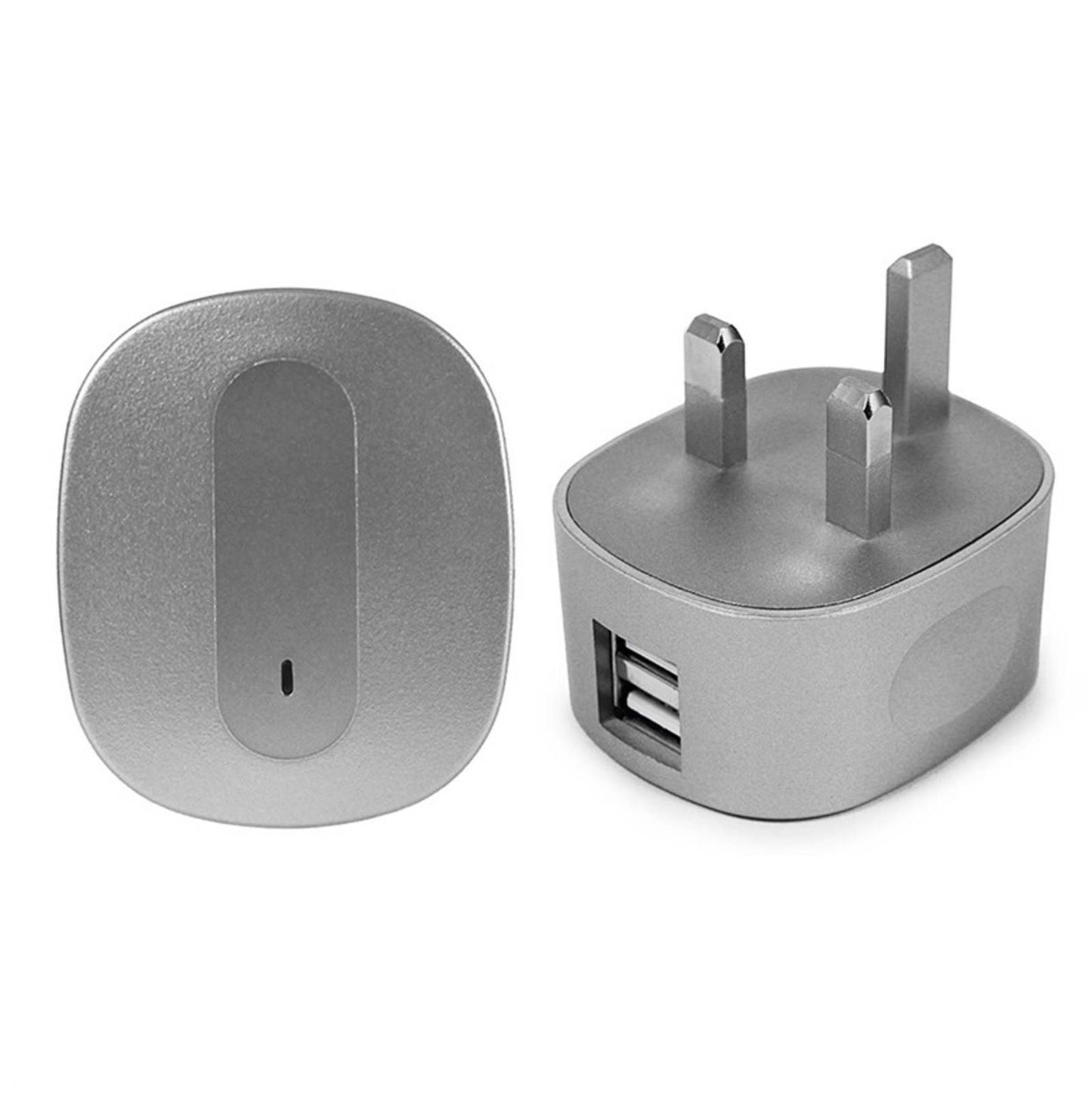 FX USB MAINS CHARGER 2.4 AMP SILVER. FXM2SI \\\KD16244