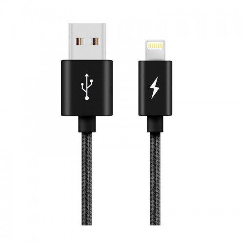 FX BRAIDED USB DATA CABLE FOR TYPE C BLACK. FXUTCBK \\\KD16251