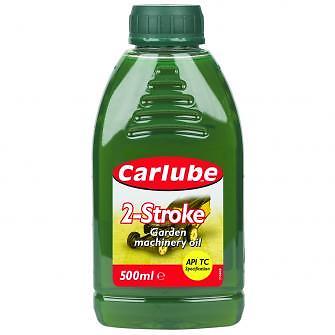 CARLUBE 2 STROKE GARDEN MACHINERY OIL 500ML. XLN501 \\\KD16264