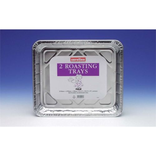 CAROLINE OVEN ROASTING TRAYS  310 X 370 X 50MM 2/PK. CV1016 \\\KD16272