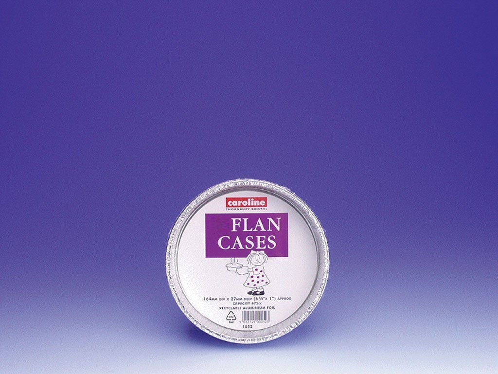 CAROLINE FOIL FLAN CASE 15 CM  PACK OF 9. 1052 \\\KD16283