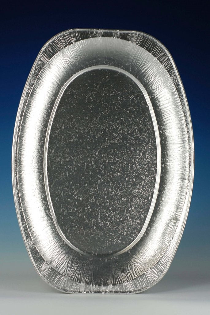 CAROLINE 17 INCH FOIL PLATTER MEDIUM  PACK OF 3. N1072 \\\KD16286
