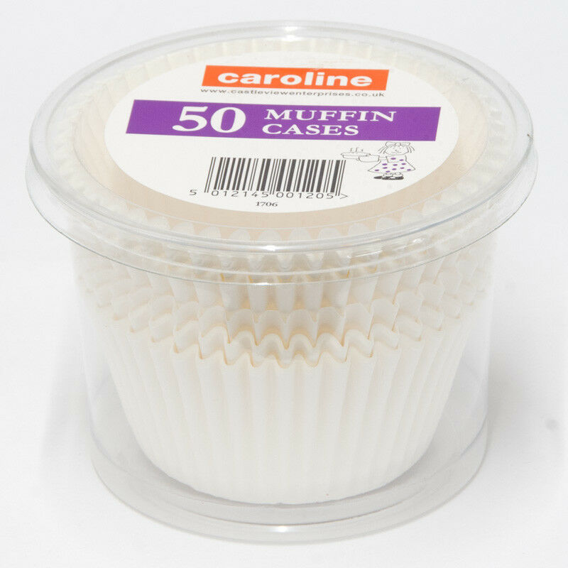 CAROLINE MUFFIN CASES 50 X 38MM DEEP PACK OF 50. 1706 \\\KD16306
