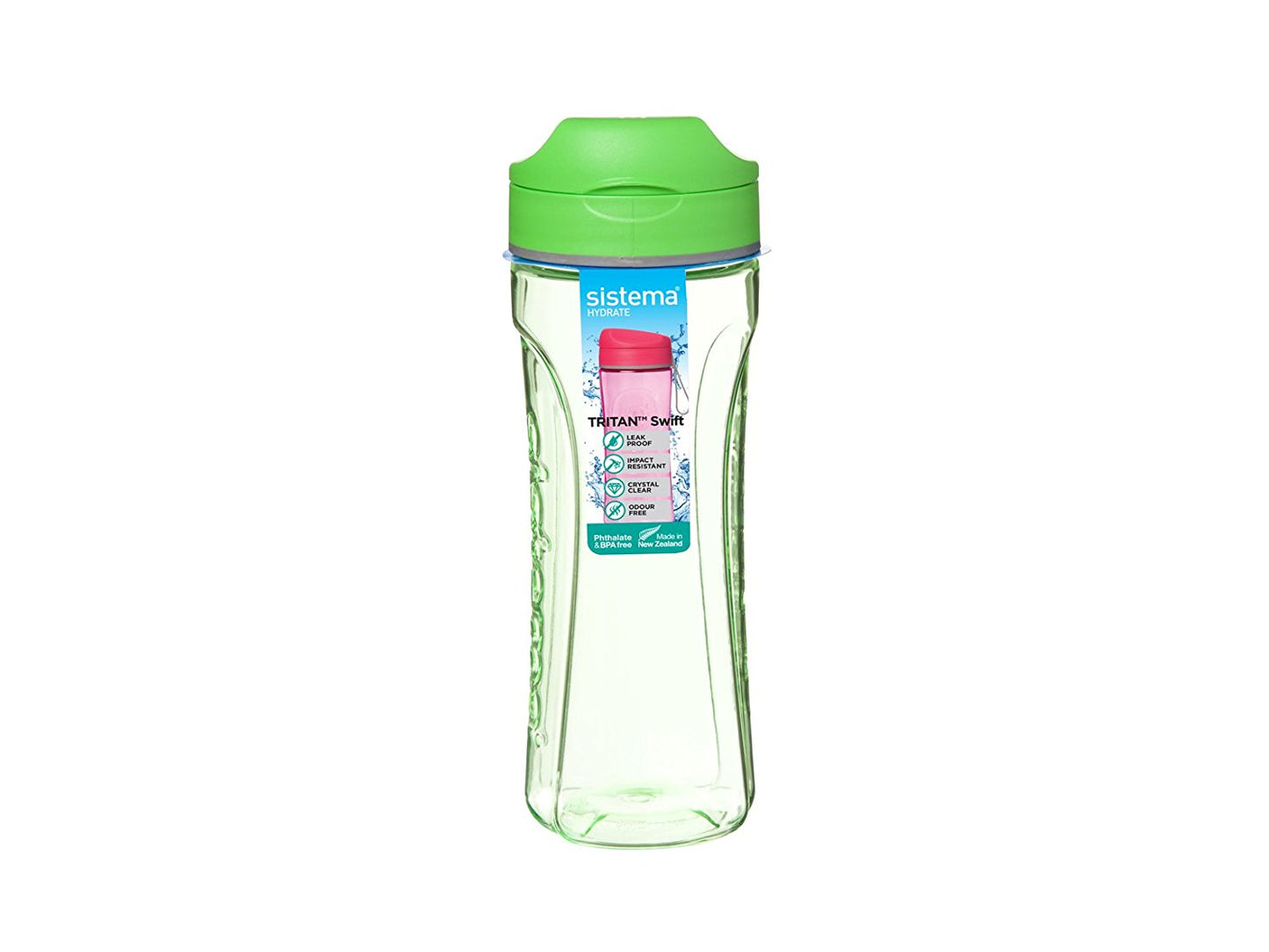 SISTEMA TRITAN SWIFT  BOTTLE 600ML ASSORTED COLOURS. 640 \\\KD16396