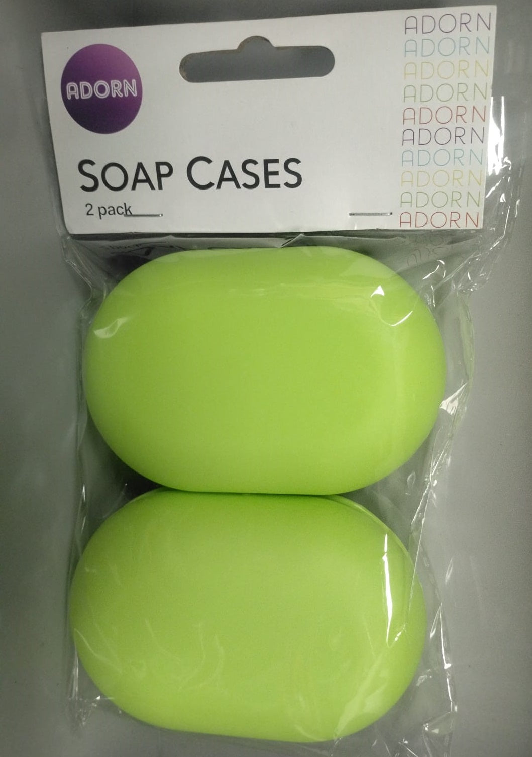 ADORN SOAP CASES 2PK  RAN 5A. AK027 \\\KD16464