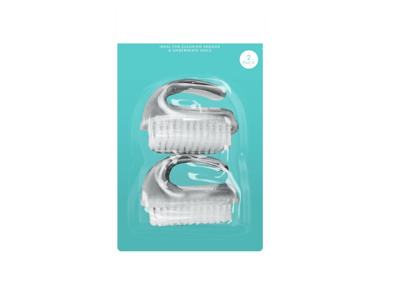 THE ACCESSORY SHOP NAIL BRUSHES 2/PK. CF015 \\\KD16499