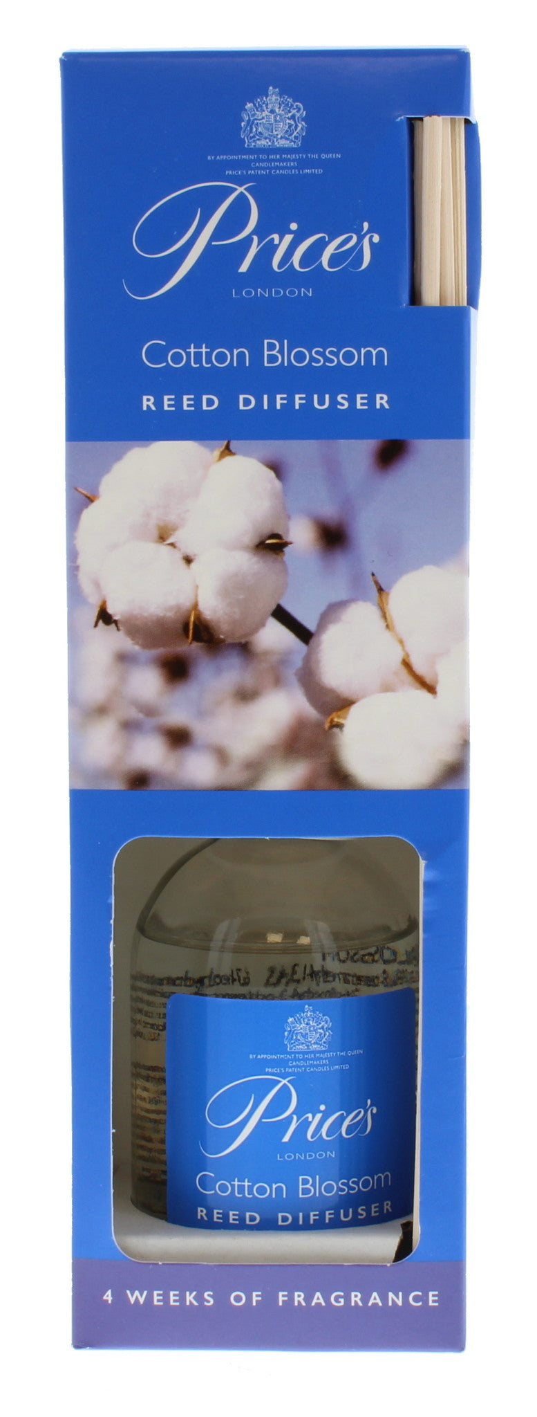 'PRICE'S REED BRAZILIAN COTTON BLOSSOM DIFFUSER 100ML'||'. '||'PTHOPRI002' \\\KD16527
