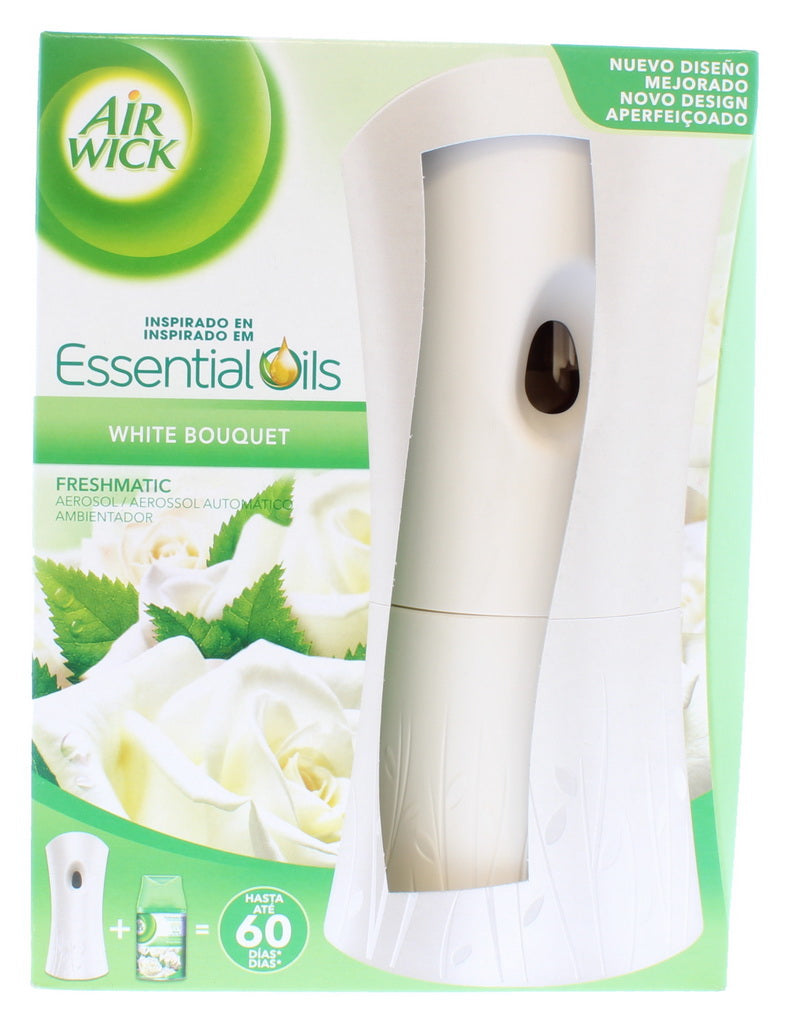 AIRWICK MACHINE AND REFILL SET WHITE BOUQUET LAST 60 DAYS. PTHOAIR470 \\\KD16532