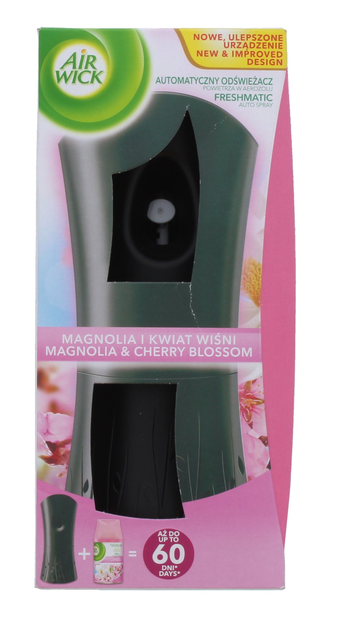AIRWICK MACHINE AND REFILL SET MAGNOLIA & CHERRY LAST 60 DAYS. PTHOAIR469 \\\KD16533
