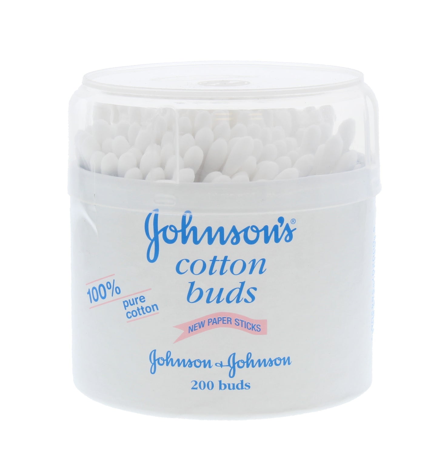JOHNSONS 100% PURE COTTON BUDS 200/PK. PTTOJOH070A \\\KD16536