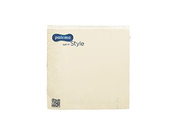 3 PLY PALOMA NAPKINS IVORY 20 PACK. 33TIV17 \\\KD16542