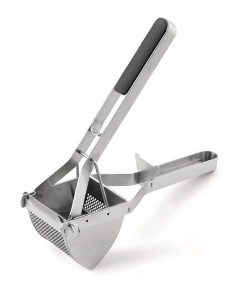 GRUNWERG STAINLESS STEEL POTATO PRESS WITH COLOUR BOX. PT-6272 \\\KD16552