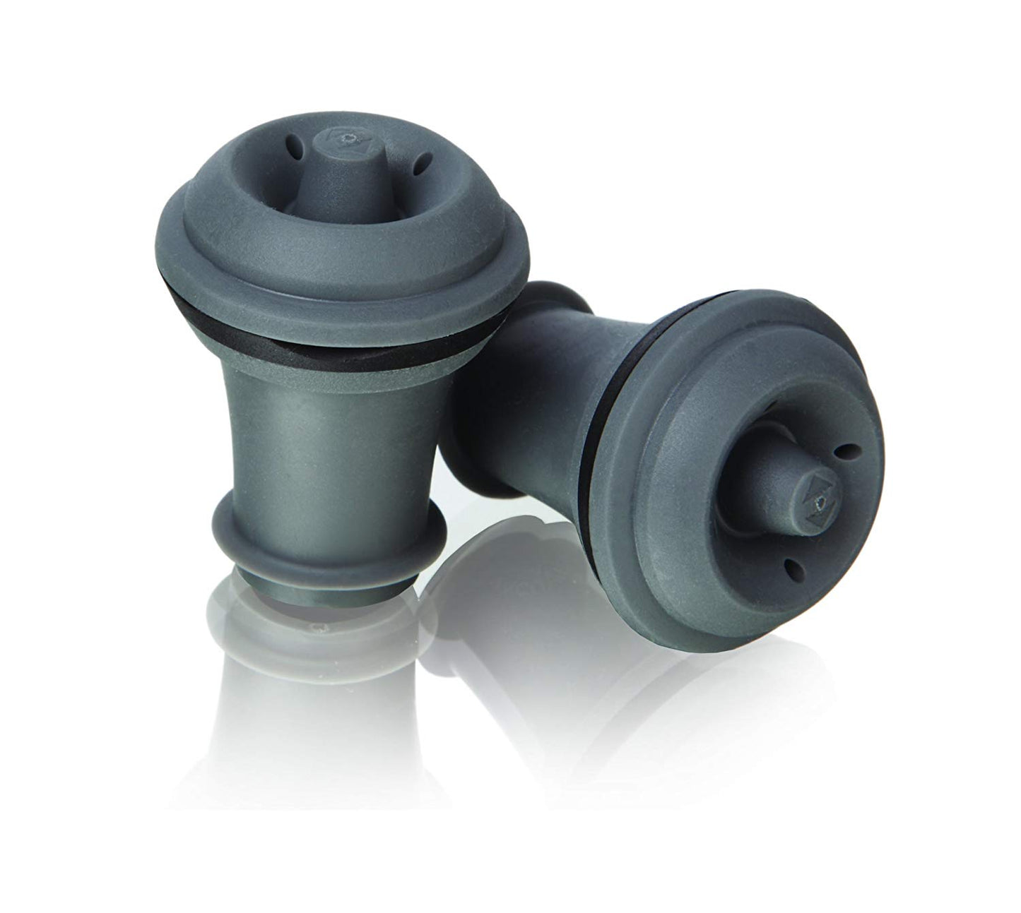VACU VIN WINE STOPPERS GREY 2/PK. 08840612 088405 \\\KD16642