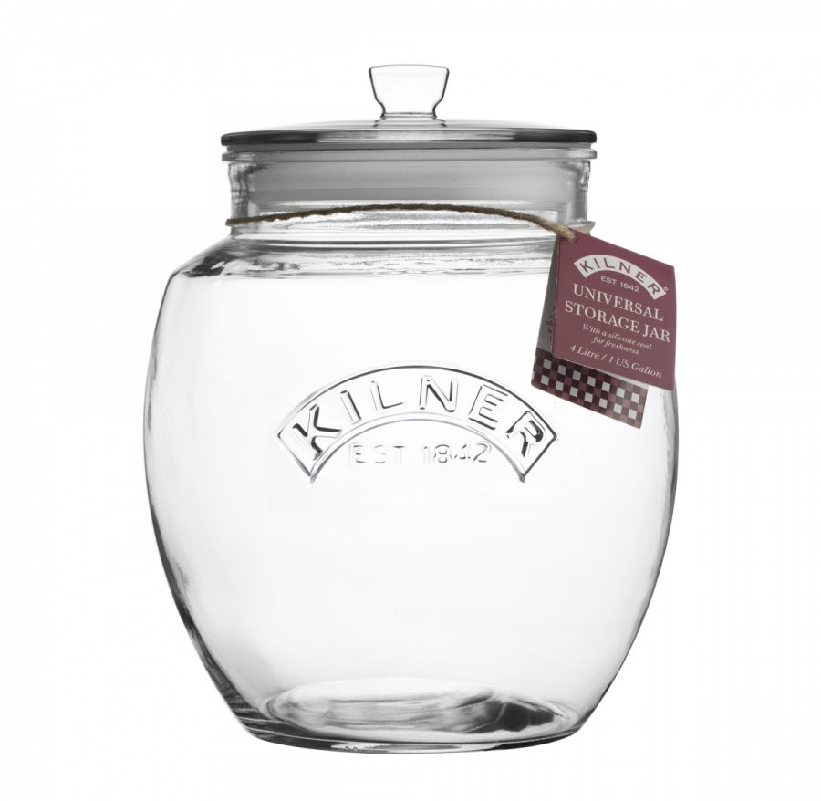 KILNER PUSH TOP UNIVERSAL GLASS STORAGE 850ML. 0025741 \\\KD16668