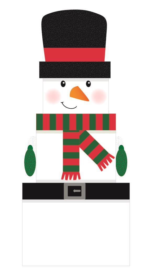 CHRISTMAS PARTY SNOWMAN GIFT BOX 3/SET. EWX23475BX \\\KD16688