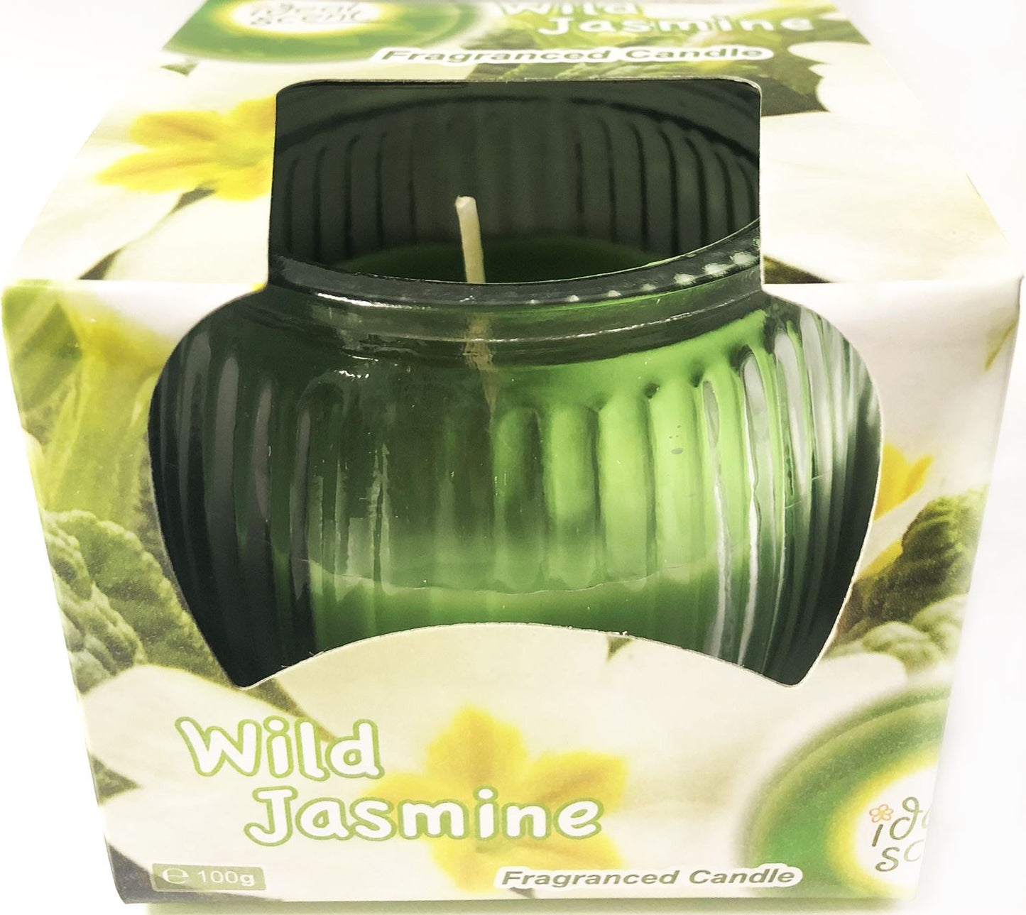 IDEAL SCENT WILD JASMINE FRAGRANCED CANDLE. AA019 \\\KD16729