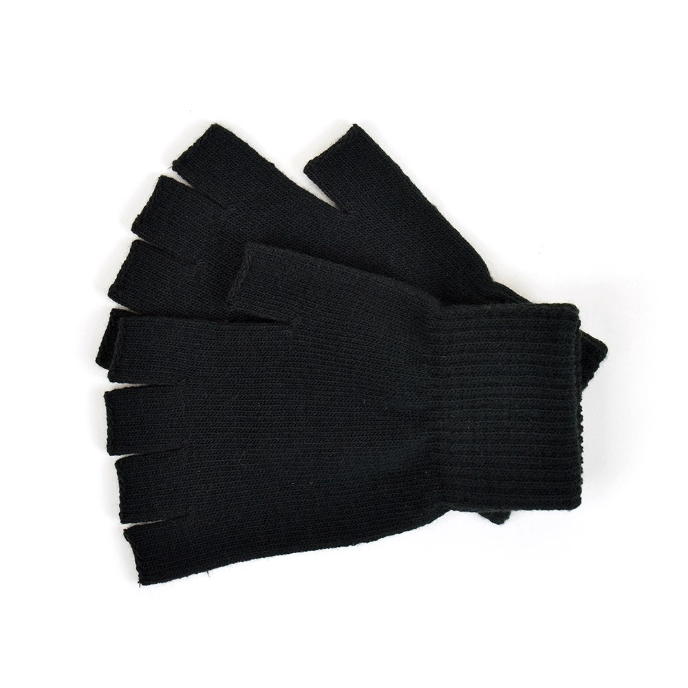 MENS THERMAL FINGERLESS MAGIC GLOVES 12/PK. GL300 \\\KD16757