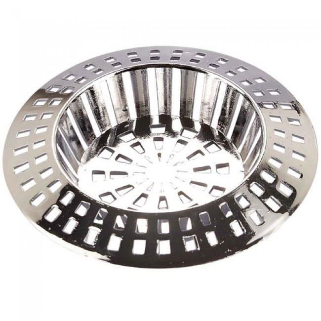 STRAINER SINK PLASTIC SMALL SILVER 60MM. M1461 \\\KD16782