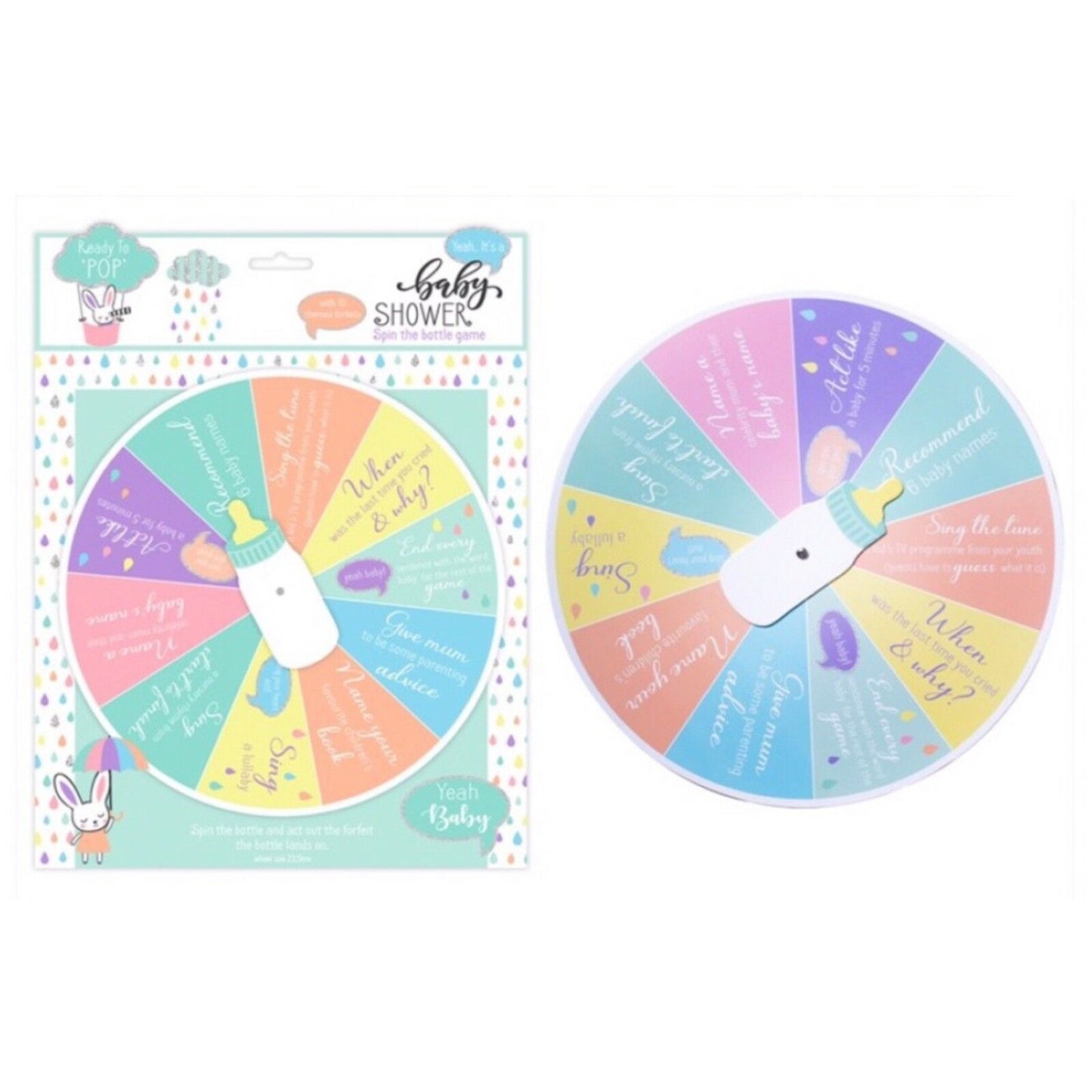 BABY SHOWER SPIN THE BOTTLE GAME. FS806 \\\KD16803
