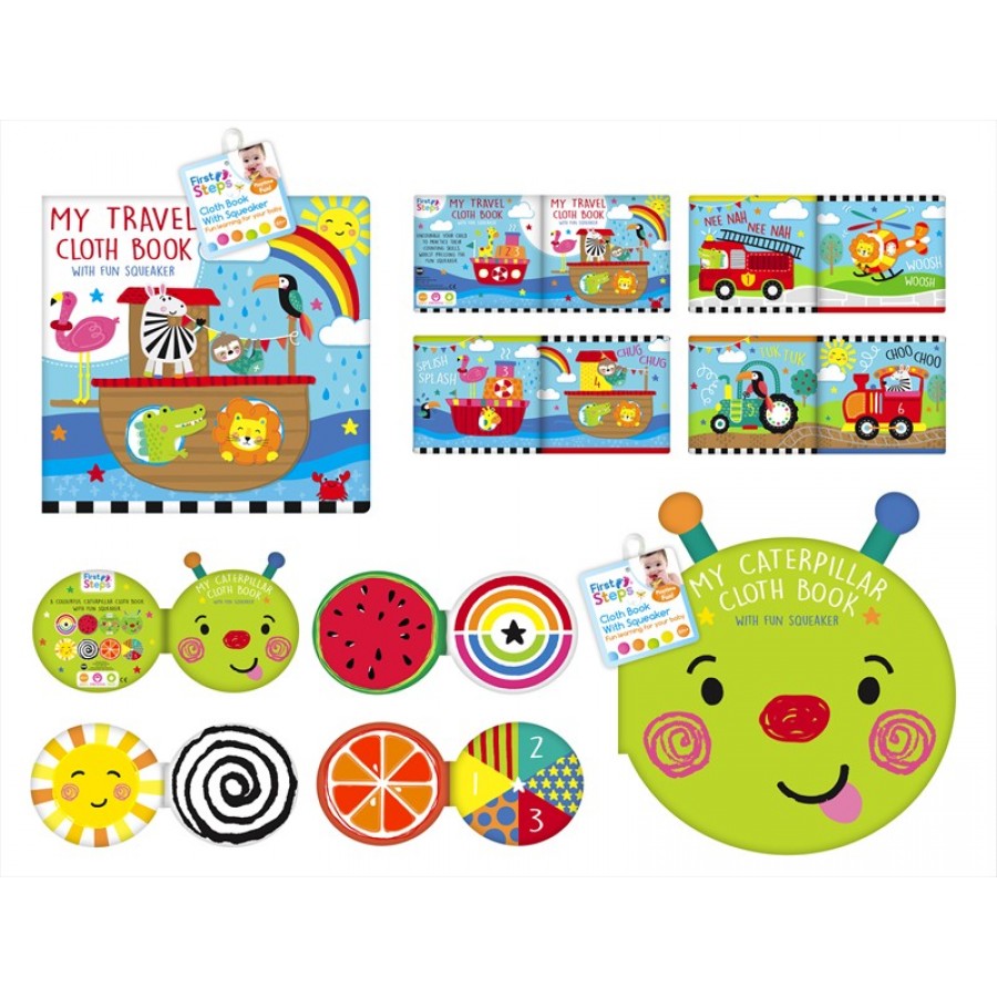 FIRST STEPS CLOTH BOOK. PS554 \\\KD16812