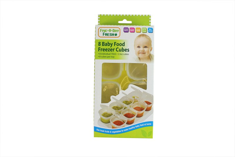 BABY FOOD FREEZING CUBES 8 PCS 70ML. FS679 \\\KD16823