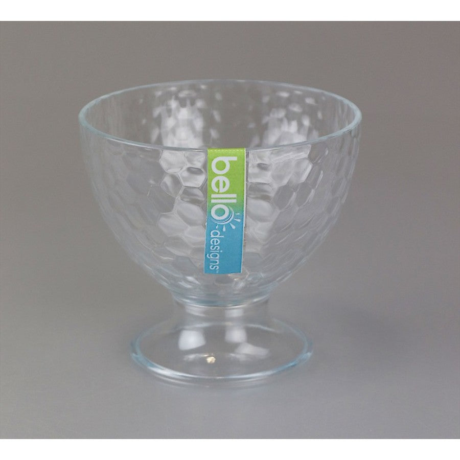 BELLO SMALL SUNDAE DISH DIMPLE PLASTIC. AM3202 \\\KD16832