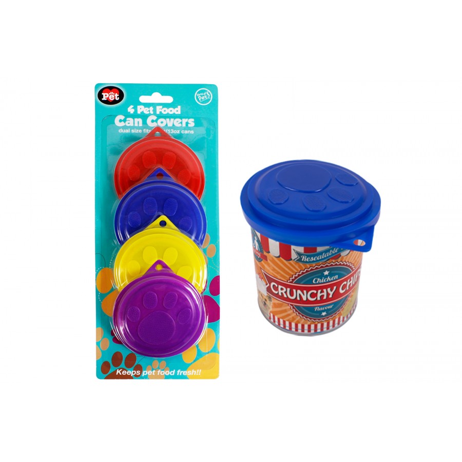WORLD OF PETS PET FOOD CAN COVERS 4/PK. WP426 \\\KD16844