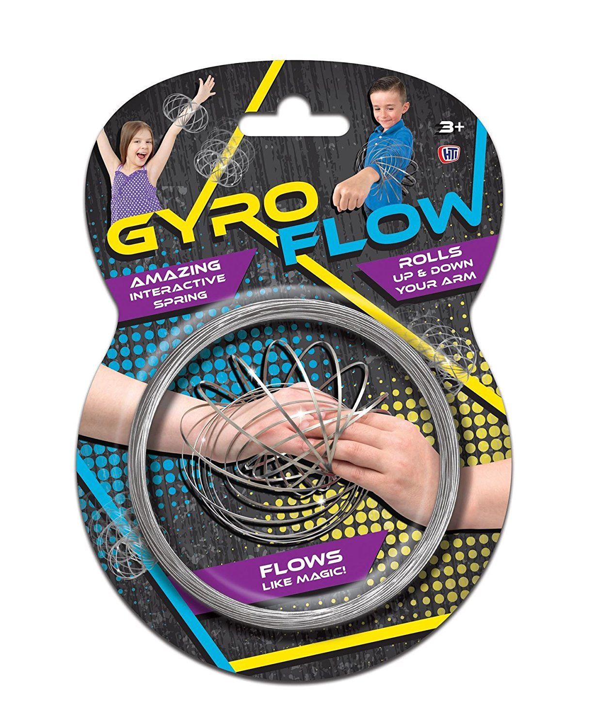 GYRO FLOW MAGIC RING FLOWS KINETIC SPRING TOY. 1374432 \\\KD16890